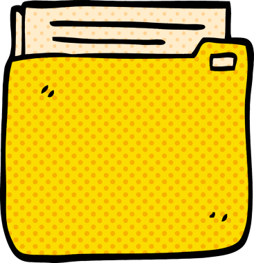 Bir insan tarafından çizilmiş karalama işi belgeleri.