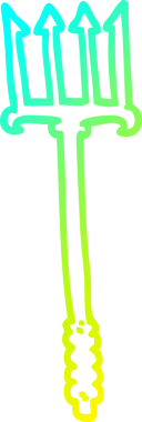 Bir insan tarafından çizilmiş altın bir karikatür çizimi.