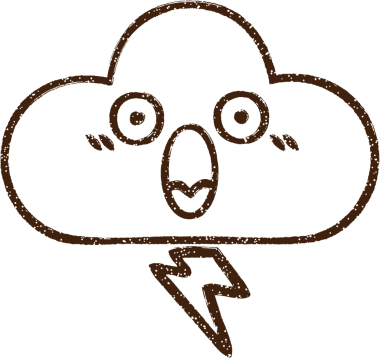 Bir insan tarafından çizilen Yağmur Bulutu Kömürü