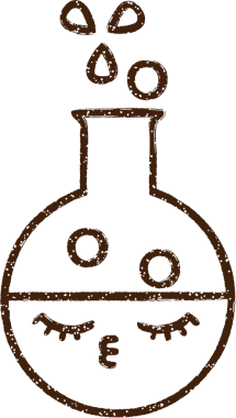 Bir insan tarafından çizilen Kimyasal Kömür Çizimi