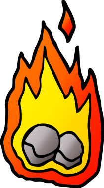 Bir insan tarafından çizilmiş karalama kömürü.