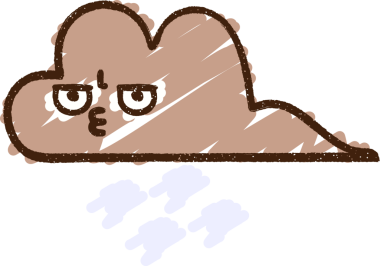 Bir insan tarafından çizilen Fırtına Bulutu Tebeşiri