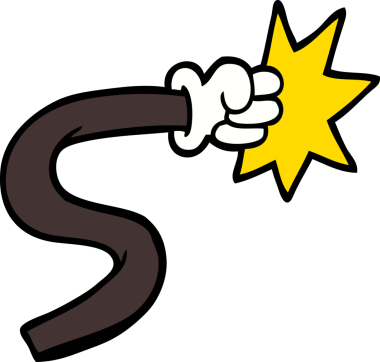 Bir insan tarafından çizilen el hareketinin karalaması.