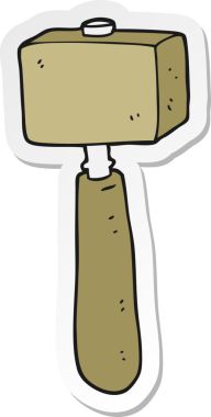 Bir insan tarafından çizilmiş karikatür sopası.