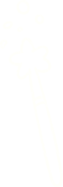 Bir insan tarafından çizilen sihirli değnek tebeşiri