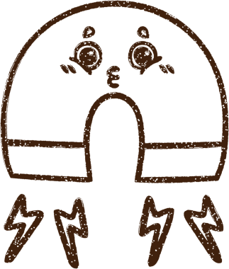 Bir insan tarafından çizilmiş mıknatıs kömürü