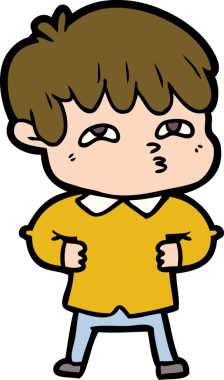 Bir insan tarafından çizilmiş garip bir adam.