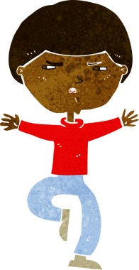 Bir insan tarafından çizilmiş kızgın bir adam.