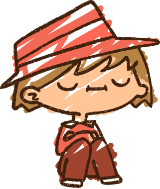 Moda Çocuk Tebeşiri Bir insan tarafından çizilmiş