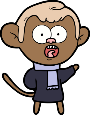 Bir insan tarafından çizilmiş bir karikatür.