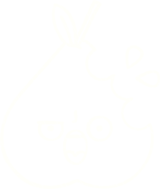 Bir insan tarafından çizilen Armut Tebeşiri