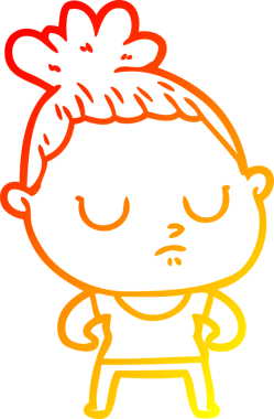 Bir insan tarafından çizilmiş, karikatür çizimi.