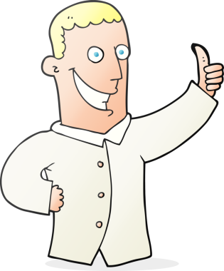 Bir insan tarafından çizilen serbest çizim karikatüristi.