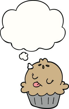 Bir insan tarafından çizilmiş düşünce baloncuklu şirin çizgi film turtası.