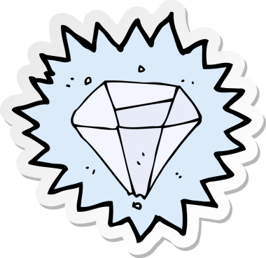 Bir insan tarafından çizilmiş karikatür elması çıkartması.