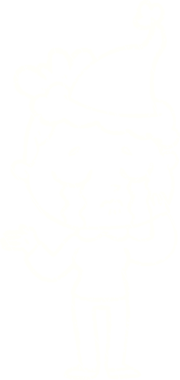 Bir insan tarafından çizilen Şenlikli Kadın Tebeşiri