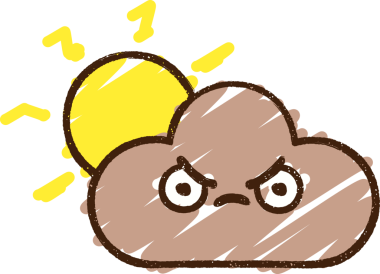 Bir insan tarafından çizilen Fırtına Bulutu Tebeşiri