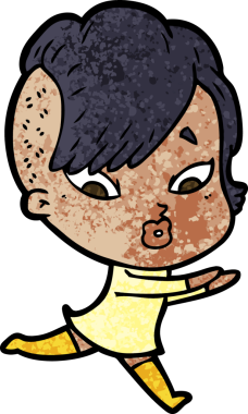 Bir insan tarafından çizilmiş bir karikatür.