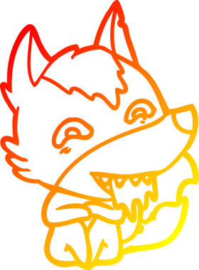 Bir insan tarafından çizilmiş karikatür çizimi.