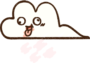 Bir insan tarafından çizilen Bulut Tebeşiri