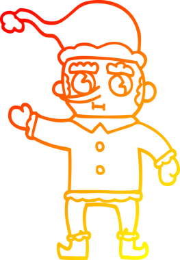 Bir insan tarafından çizilmiş bir karikatür çizimi.