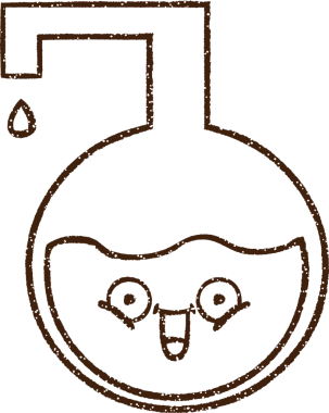 Bilim Deneyi Kömür Çizimi Bir insan tarafından çizildi