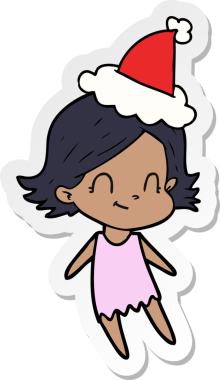 Bir insan tarafından çizilmiş dost canlısı bir kızın el yazısı.