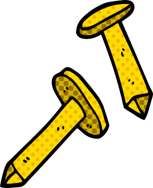 Bir insan tarafından çizilmiş karalama tırnakları.