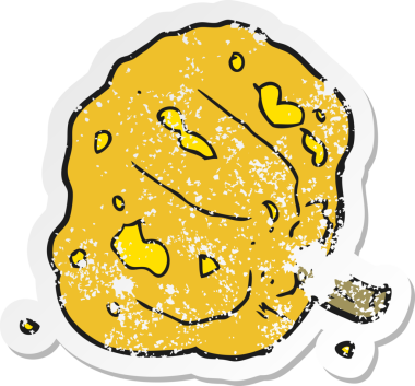 Bir insan tarafından çizilmiş bir çizgi filmin gerilimli yapıştırması.