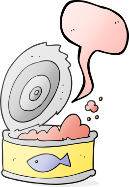 Bir insan tarafından çizilmiş serbest konuşma balonu konservesi.