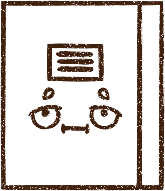 Bir insan tarafından çizilmiş okul defteri karakalem çizimi