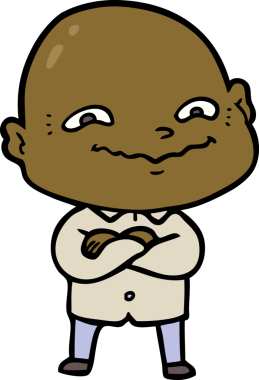 Bir insan tarafından çizilmiş ürkütücü bir çizgi film.