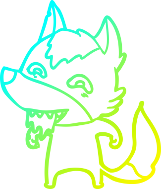 Bir insan tarafından çizilmiş karikatür çizimi.