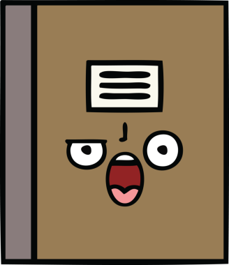 Bir insan tarafından çizilmiş güzel bir defter karikatürü.