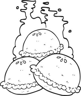 Bir insan tarafından çizilmiş siyah beyaz karikatür seksi turtalar.