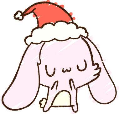 Bir insan tarafından çizilen Şen Tavşan Tebeşiri