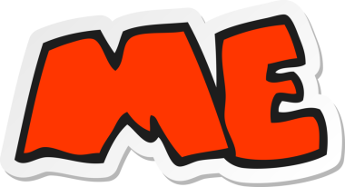 Bir insan tarafından çizilmiş bir karikatür adli tıp sembolünün etiketi.