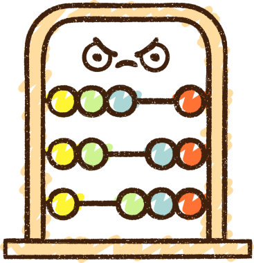 Bir insan tarafından çizilen Abaküs Tebeşiri