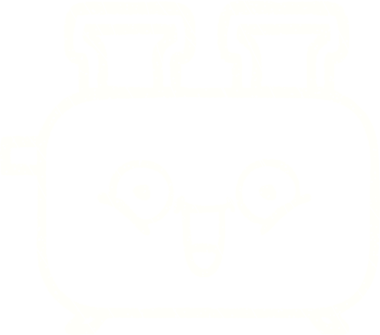 Bir insan tarafından çizilen tost makinesi tebeşiri