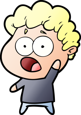 Bir insan tarafından çizilmiş bir karikatür.