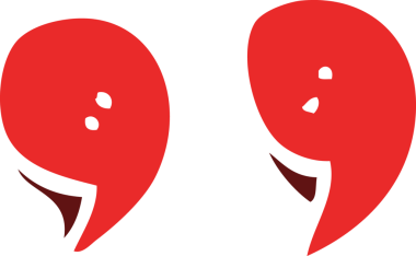 bir insan tarafından çizilmiş karalama tırnak işaretleri