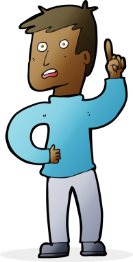 Bir insan tarafından çizilmiş bir fikri olan çizgi film çocuğu.