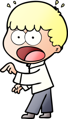 Bir insan tarafından çizilmiş bir karikatür.