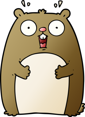 Bir insan tarafından çizilmiş bir karikatür.