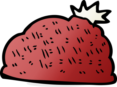 Bir insan tarafından çizilmiş bir kış şapkası.