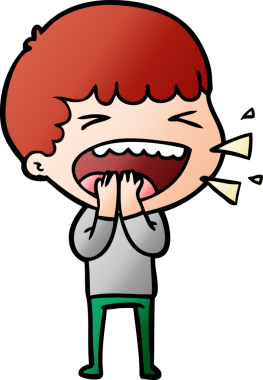 Bir insan tarafından çizilmiş gülen adam.