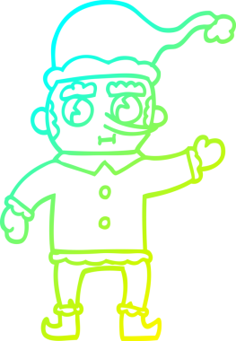 Bir insan tarafından çizilmiş bir karikatür çizimi.