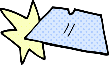 Bir insan tarafından çizilmiş parlak jiletler.