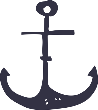 Çizgi film karalama gemisi bir insan tarafından çizildi