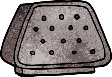 bir insan tarafından çizilmiş çizgi film karalama masaüstü interkom